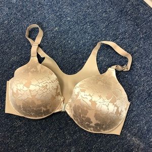 Soma vanishing back full cover front clip bra 36C
